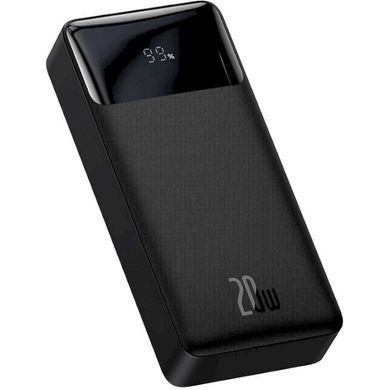 УМБ Baseus Bipow 20000mAh 20W, MicroUSB, 2xUSB,1xType-C In/Out PD,QC3.0 Black (PPBD050501) [42237]