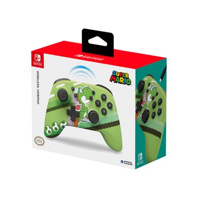 Hori Геймпад бездротовий Horipad (Yoshi) для Nintendo Switch, Green (810050910668)