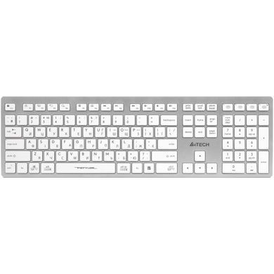 Клавіатура бездротова A4Tech Fstyler FBX50C White (FBX50C (White)) [605962]