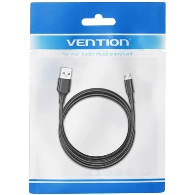 Кабель USB 2.0 AM-micro BM 1.0м Black Vention (CTIBF) [404575]