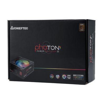 БЖ 650W Chieftec PHOTON, 120mm, >85%, Modular, Retail Box (CTG-650C-RGB) [402804]