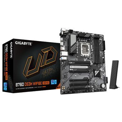 Материнська плата Gigabyte Socket 1700 (B760 DS3H WF6E GEN5) [614890]