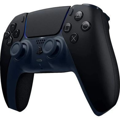 Геймпад PlayStation 5 Dualsense BT, Midnight Black (USB-C кабель) (1000051651) [114047]