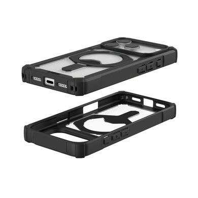 Чохол UAG для iPhone 17 Pro, Plasma XTE MagSafe, Black/Clear (11452711404G) [111082]
