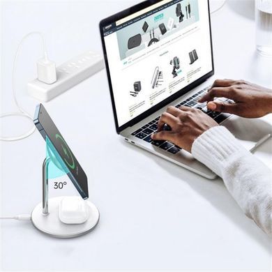 Бездротовий зарядний пристрій Choetech 2 in 1 (iPhone+Airpods) for Apple (T581-F) [603172]