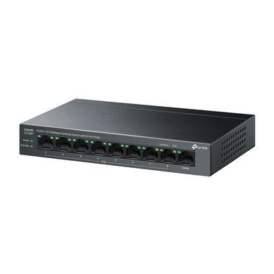 9-портовий настільний комутатор, TP-LINK (LS109P) [502519]