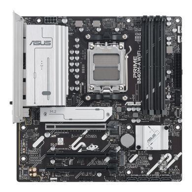 Материнcька плата ASUS PRIME B840M-A WIFI sAM5 B840 4xDDR5 M.2 HDMI DP Wi-Fi BT mATX (90MB1J20-M0EAY0) [109172]