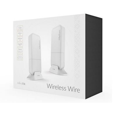 Точка доступу MikroTik Wireless Wire (RBwAPG-60adkit) [104410]