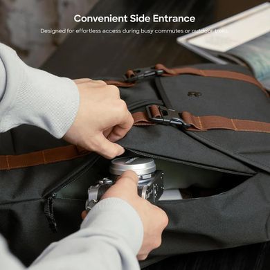 Рюкзак Tomtoc VintPack-TA1 22L Laptop Backpack Black 15.6 Inch/22L (TA1M1D1) [80079]