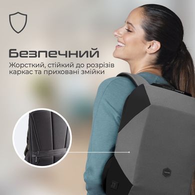 Рюкзак для ноутбука Promate UrbanPack-BP Grey (urbanpack-bp.grey) [605733]