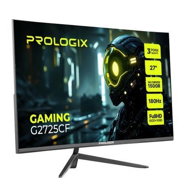 Монітор Prologix Gaming 27" VA Black Curved 180Hz (G2725CF) [613103]