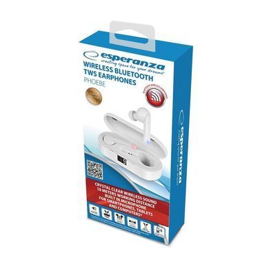 Навушники ESPERANZA Earphones Phoebe (EH230W) [302198]