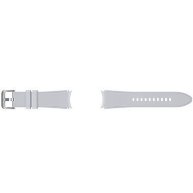 Ремінець Samsung Ridge Sport Band для Samsung Galaxy (20mm, S/M) / Watch 4 / Watch 5 / Watch 6 Silver (ET-SFR88SSEGRU) OEM (ET-SFR88SSEGRU-OEM) [615806]