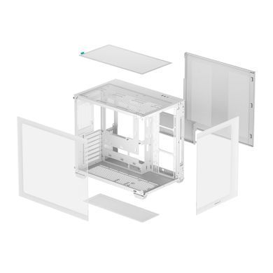 Корпус DeepCool CG530 White без БЖ (R-CG530-WHNDA0-G-1) [608749]
