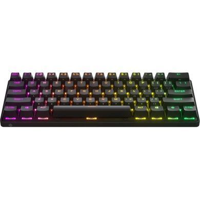 Клавіатура ігрова SteelSeries Apex Pro Mini WL HyperMagnetic Switches, OmniPoint 2.0, OLED (64842) [401048]