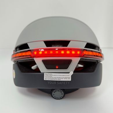 Захисний шолом Livall BH51M NSO (L) Sandstone Grey (57-61см), акустика JBL, мікрофон, сигнали поворотів та стопів, додаток, пульт BR80, застібка, BT (LIV-JB51MN-4312) [800024]