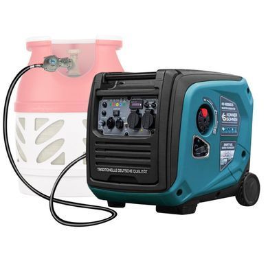 Генератор газобензиновий інверторний Konner&Sohnen KS 4000iEG S, LPG 230В, 4.0кВт, електростартер, 40кг (KS4000IEGS) [105931]