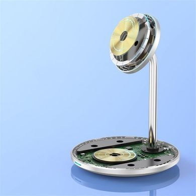 Бездротовий зарядний пристрій Choetech 2 in 1 (iPhone+Airpods) for Apple (T581-F) [603172]