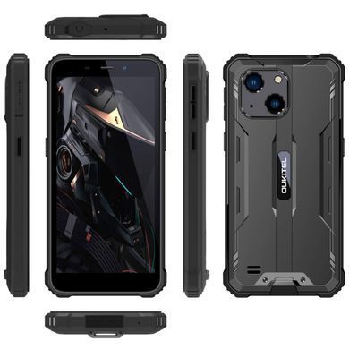 Смартфон Oukitel G2 5.93"HD+ /4GB/64GB/ T606 / 6300mAh /13+5Мп/ IP69K /NFC Black (G2Black) [400703]
