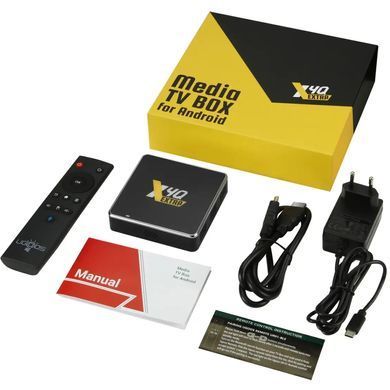 TV Медіаплеєр Ugoos 4/128Gb/Amlogic S905X4/Android 11/WiFi 2.4G+5G/BT 5.1/BT Voice Gyro (X4Q EXTRA) [404859]