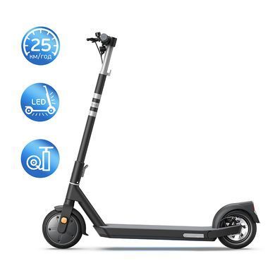 Електросамокат OKAI ES20-NEON Black 9", 300(600)W, 9.8Ah, 40km, 25km\h, 20%, NFC, App, 16kg (ES20-B) [800001]