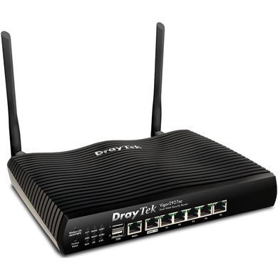 Маршрутизатор Drytek Vigor 2927ac, 2(6) WAN GbE, 5 LAN GbE, 2 USB 2.0, 50 VPN, Multi-LAN (8+DMZ+IP R (Vigor2927ac) [401439]