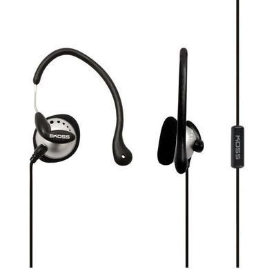 Навушники On-Ear Koss KSC22i Clip, 3.5 mini-jack, Mic, 1.2м, Сірий (195273.101) [17294]
