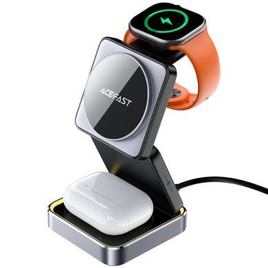 Зарядний пристрій Wireless QI 3in1 15W E20 Acefast (6974316283478) [402158]