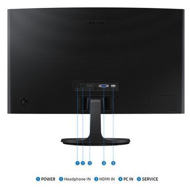 Монітор SAMSUNG (LS24D360GAIXUA) [305352]