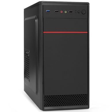 Корпус Casecom GN-1714 500W-120mm USB 3.0 mATX, Black (GN-1714-500) [405166]