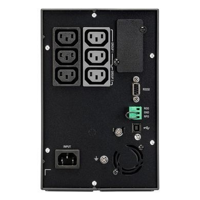 Джерело безперебійного живлення Eaton 5P G2, 850VA/680W, LCD, USB, RS232, 6xC13 (5P850IG2) [103084]