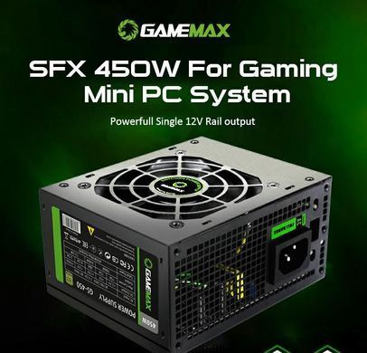 Блок живлення GAMEMAX (GS-450 80+) [303170]