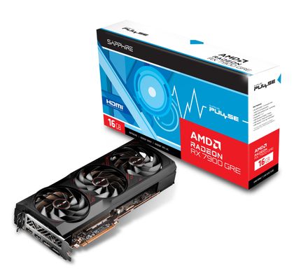 Відеокарта Sapphire Radeon RX 7900 GRE 16GB GDDR6 PULSE GAMING OC (11325-04-20G)