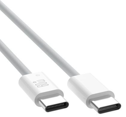 Кабель XO NBQ273 Imitation Series Type-C to Type-C - 60W - 1m White (NBQ273_C_White) [202506]