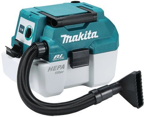 Пилосос професійний Makita, LXT 18В, 67мБар, контейнер 7.5л, НЕРА, 4.6кг, без АКБ та ЗП (DVC750LZ) [15603]