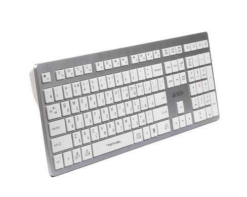 Клавіатура бездротова A4Tech Fstyler FBX50C White (FBX50C (White)) [605962]