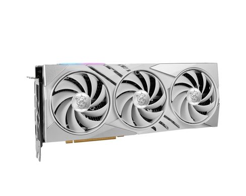 MSI Відеокарта GeForce RTX 4070 12GB GDDR6X GAMING X SLIM WHITE (912-V513-441)