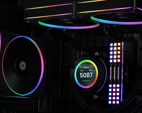 Система водяного охолодження ID-Cooling Space LCD SL360 (SL360 ) [608950]