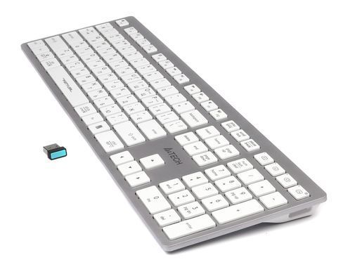 Клавіатура бездротова A4Tech Fstyler FBX50C White (FBX50C (White)) [605962]
