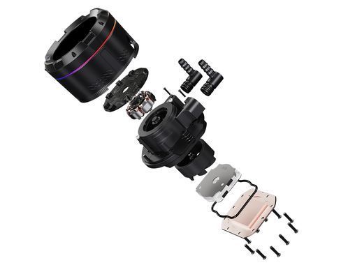 Система водяного охолодження ID-Cooling Space LCD SL360 (SL360 ) [608950]