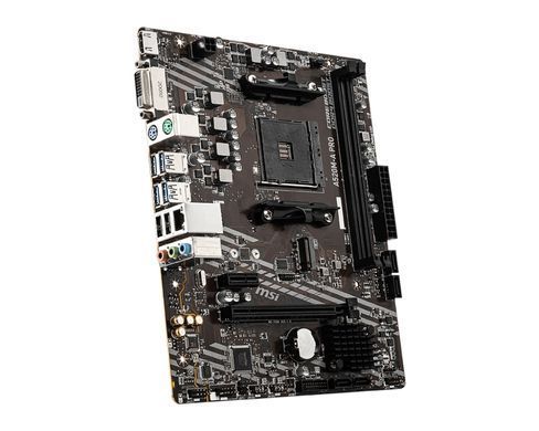 Материнcька плата MSI A520M-A PRO sAM4 A520 2xDDR4 M.2 HDMI DVI mATX (911-7C96-044) [111756]