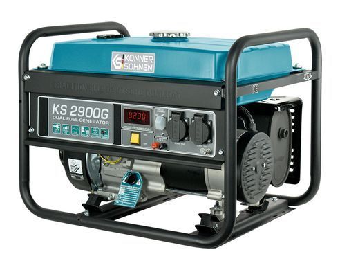 Генератор газобензиновий Konner&Sohnen KS 2900G LPG, 230В, 2.9кВт, ручний стартер, 43кг (KS2900G) [105950]