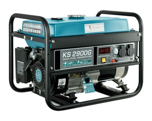 Генератор газобензиновий Konner&Sohnen KS 2900G LPG, 230В, 2.9кВт, ручний стартер, 43кг (KS2900G) [105950]