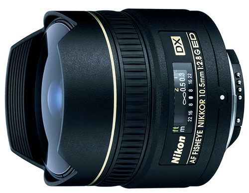 Об'єктив Nikon 10.5 mm f/2.8G IF-ED AF DX FISHEYE NIKKOR (JAA629DA) [17663]