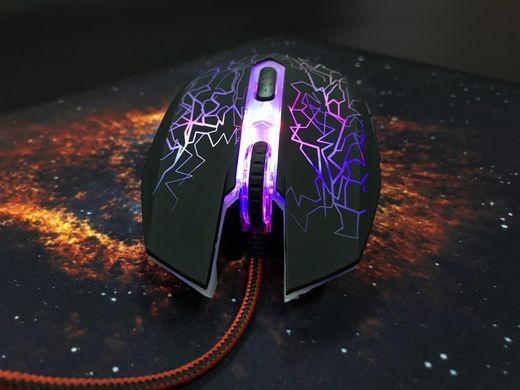 Миша GamePro Black USB + килимок (GS347) [606706]