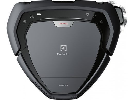 Робот-пилосос Electrolux, h=8.5см, конт пил -0.7л, автон. робота до 60хв, лазер, камера, сірий (PI92-4ANM) [102328]