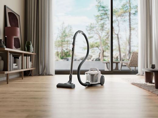 Пилосос Electrolux контейнерний, 850Вт, конт пил -2л, HEPA12, 3 насадки, білий (EL51C2SW) [110083]