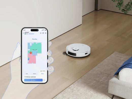 Робот-пилосос Ecovacs Deebot Ozmo N20 Pro (DKX55) White (N20 PRO DKX55 WHITE) [610512]
