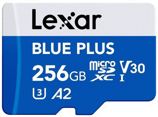 Карта пам&rsquo;яті MICRO SDXC 256GB UHS-I W/A LEXAR (LMSBLPL256G-BNANG) [502528]