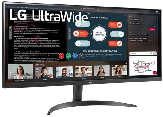 Монітор LG 34" 34WP500-B 2xHDMI (34WP500-B)